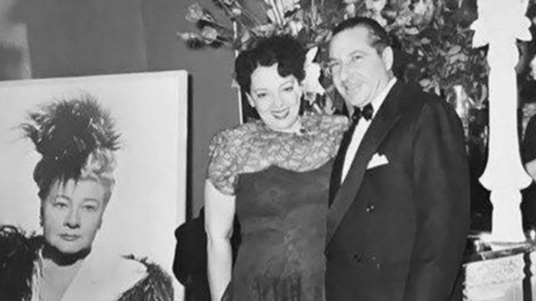 Frank Costello and wife at Beverly Club