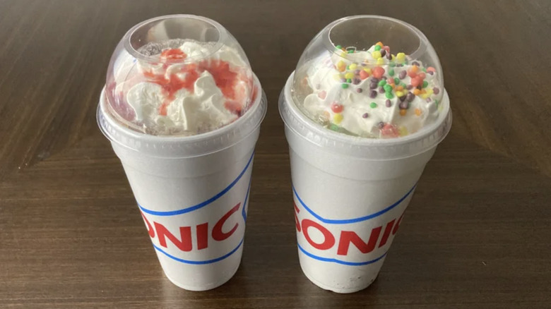 Two special drinks from Sonic