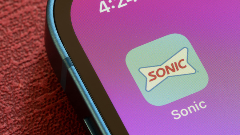 Sonic app on smartphone screen
