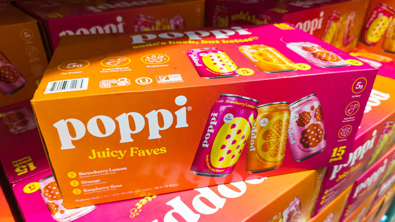 Poppi variety packs at Costco