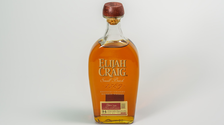 Bottle of Elijah Craig Small Batch