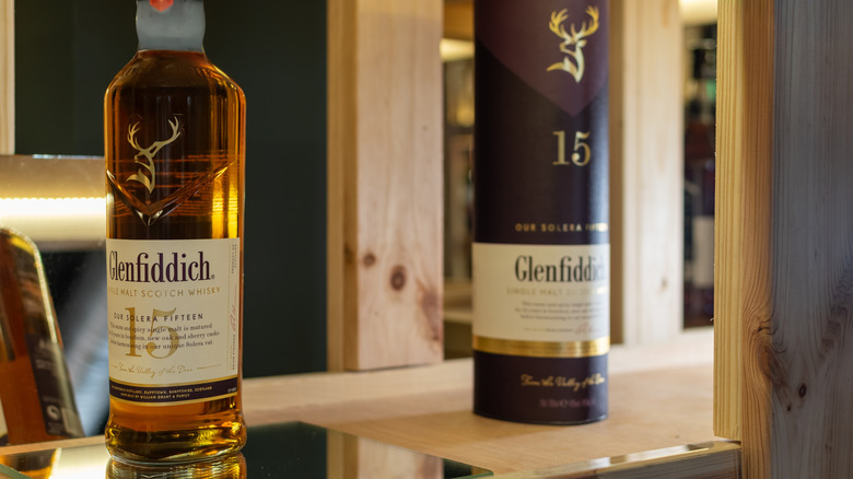 Bottle of Glenfiddich 15