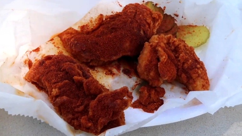 Spicy Nashville chicken from Bolton's