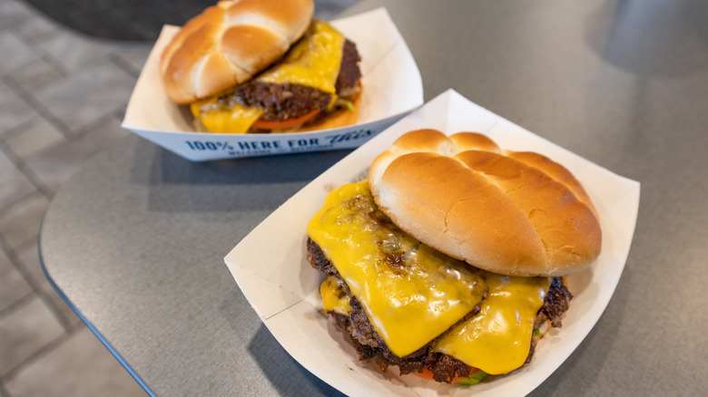 Two Culver's ButterBurgers