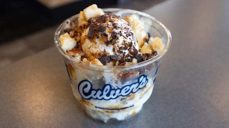 Custard sundae from Culver's