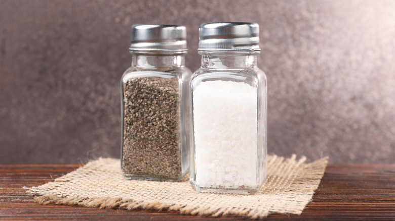 Salt and pepper shakers