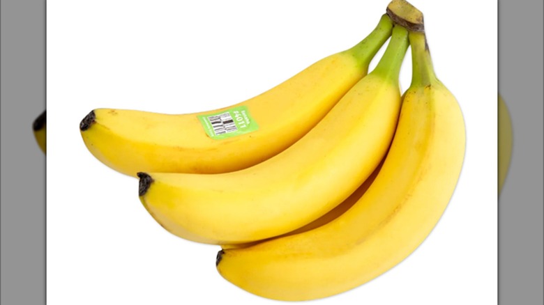 A bunch of bananas from Trader Joe's