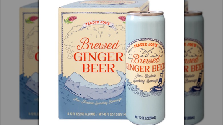 Trader Joe's brewed ginger beer