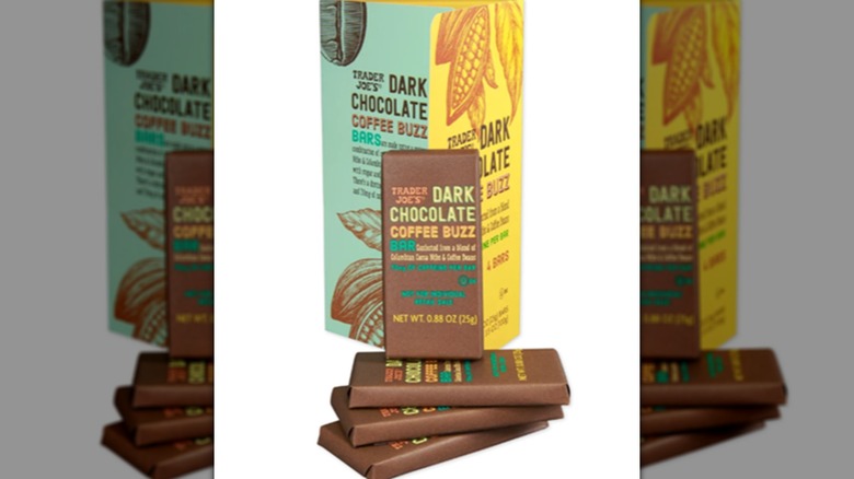 Trader Joe's dark chocolate coffee buzz bars