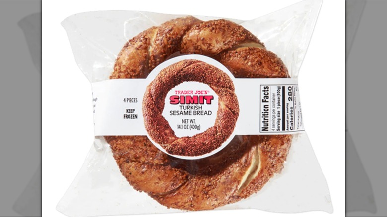 Trader Joe's simit Turkish sesame bread