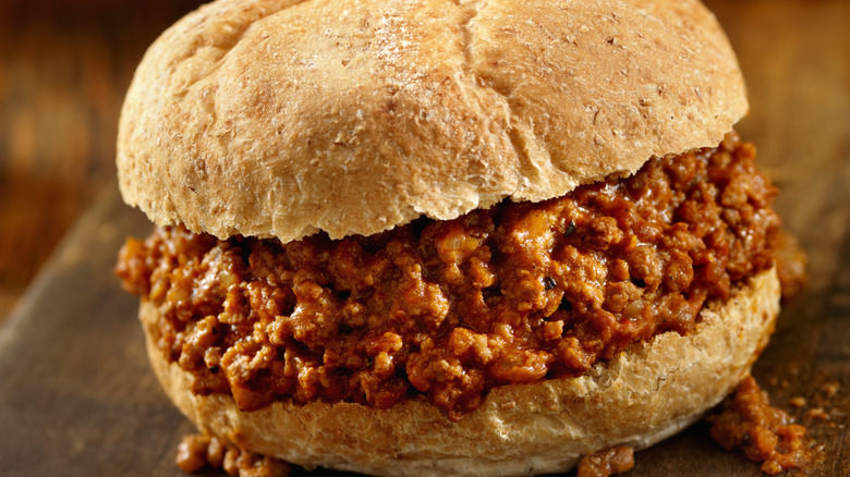 sloppy joe sandwich