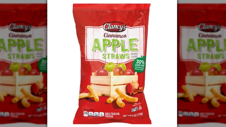 Bag of Clancy's Cinnamon Apple Straws