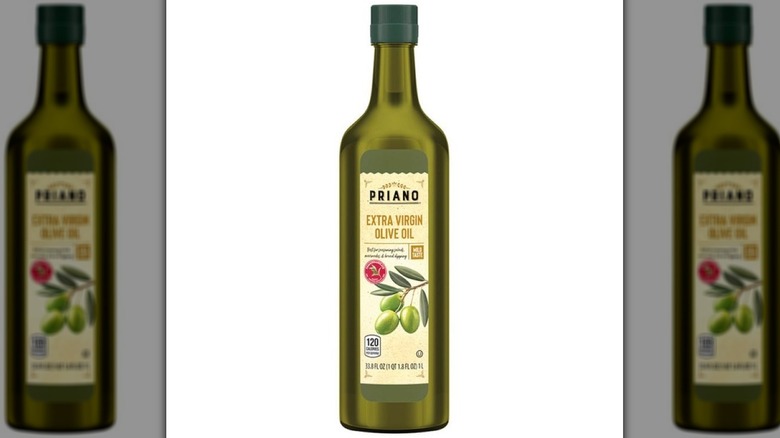 Bottle of Priano extra virgin olive oil
