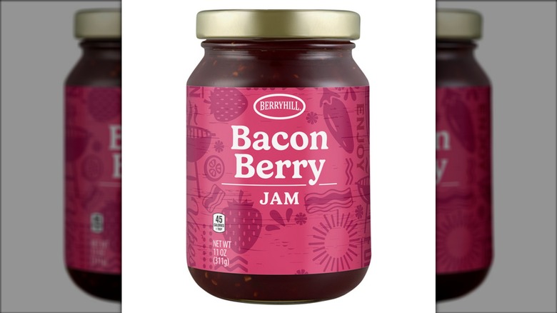 Jar of Berryhill Berry Bacon Delight Jam from Aldi