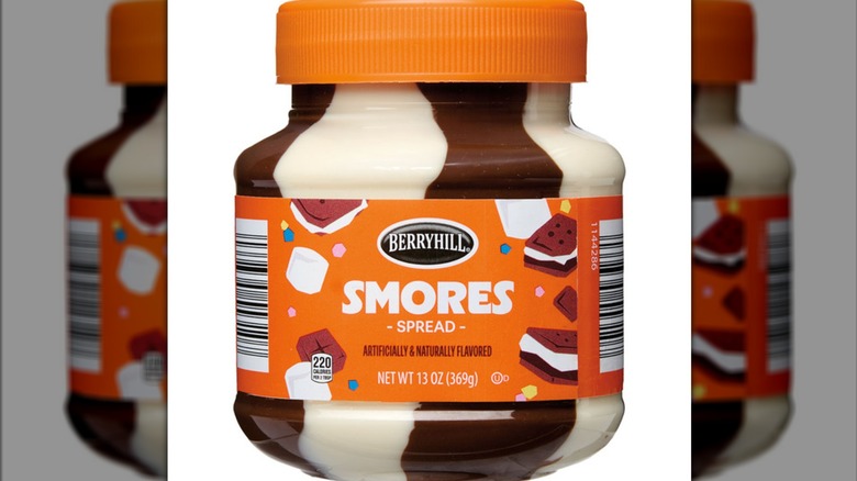 Jar of Berryhill S'mores Spread from Aldi