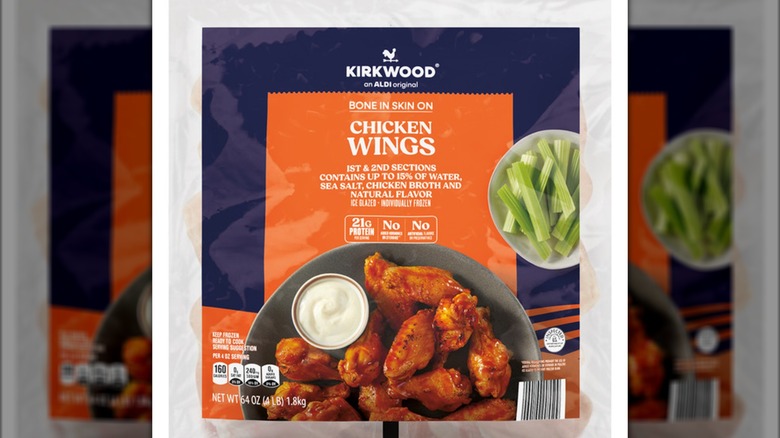 Bag of Kirkwood Chicken Wings from Aldi