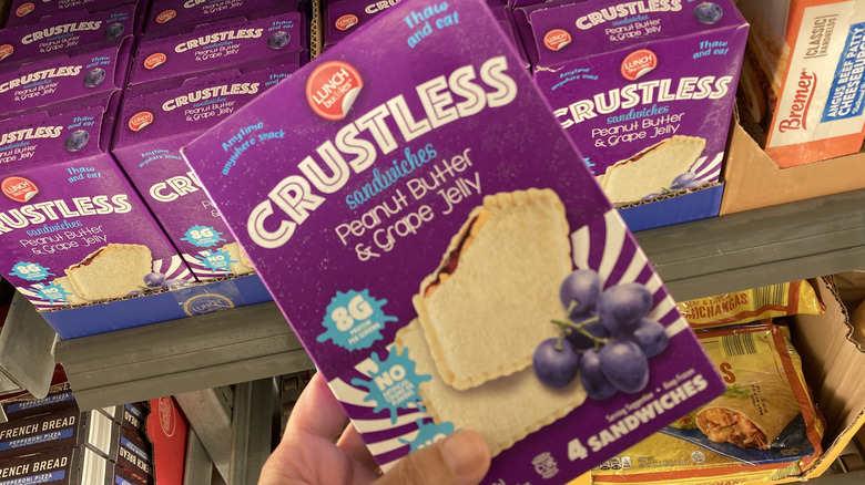 Aldi frozen crustless sandwiches