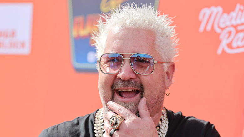 Guy Fieri smiling