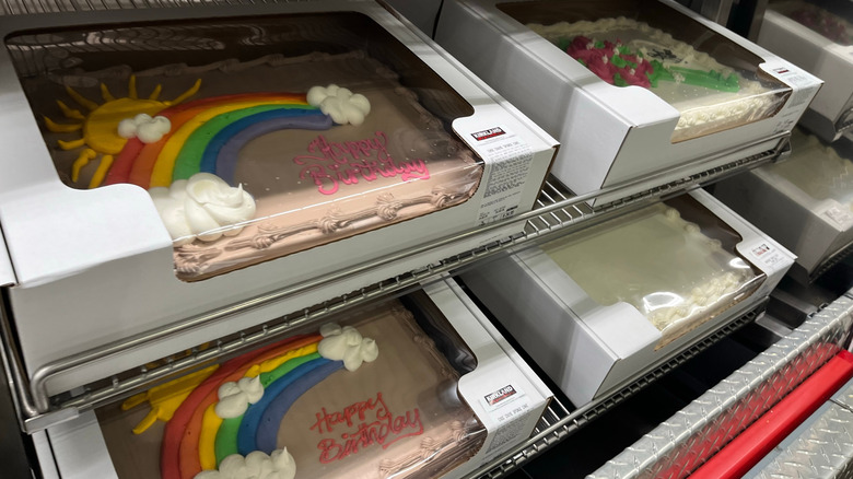 decorated Costco sheet cakes