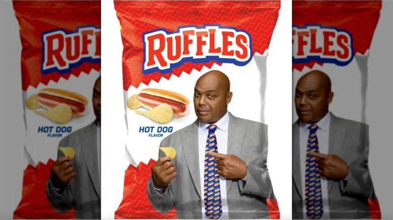 Ruffles Hot Dog chip bag