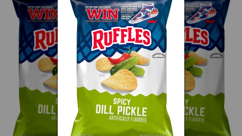 Spicy Dill Pickle Ruffles