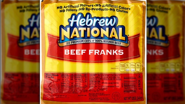 hebrew national beef franks