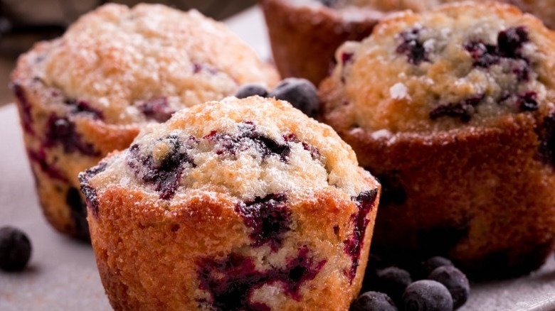 blueberry muffins