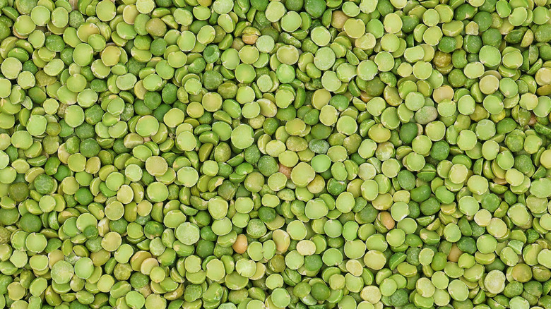 Dried split green peas