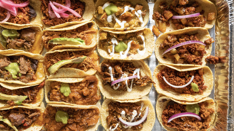 An assortment of tacos from Guisados