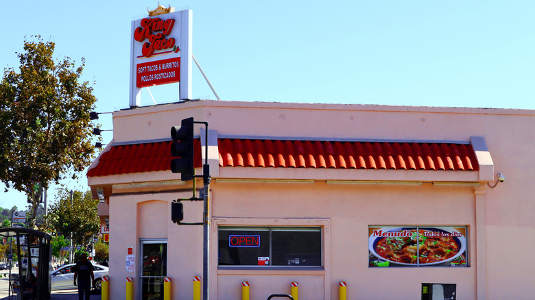 A King Taco restaurant in Los Angeles, California