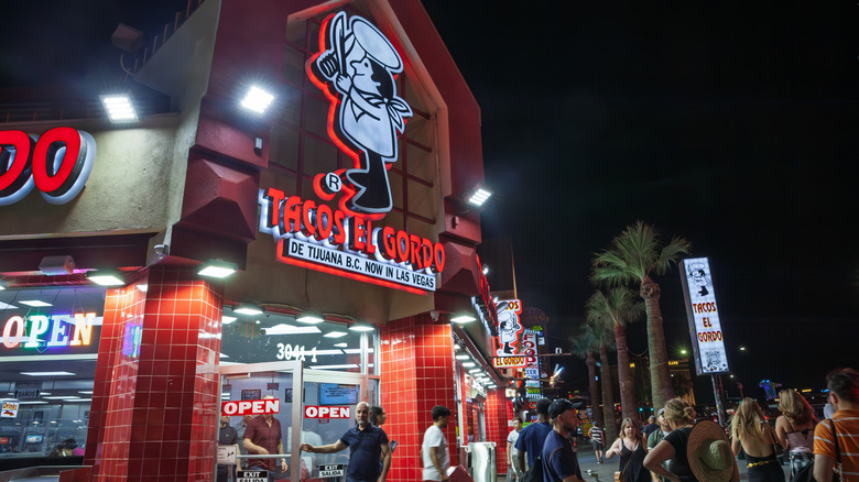 Tacos El Gordo restaurant in Las Vegas, Nevada