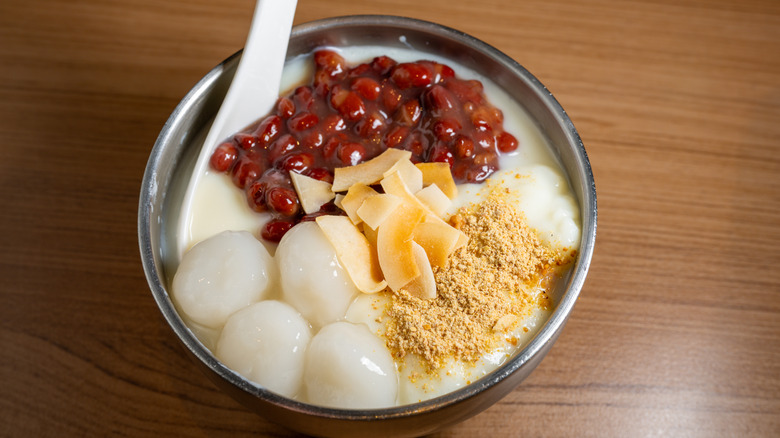 Chinese red bean dessert