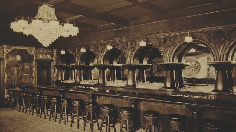 The Stockyards bar and dining room