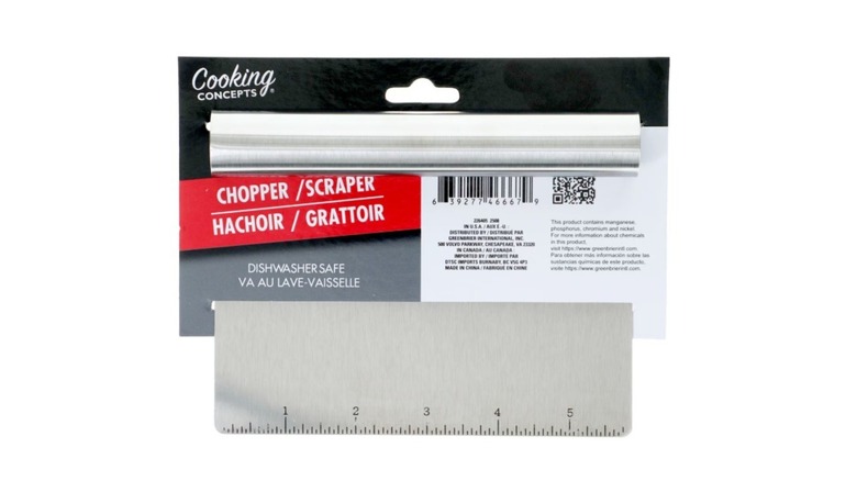 steel scraper from Cooking Concepts
