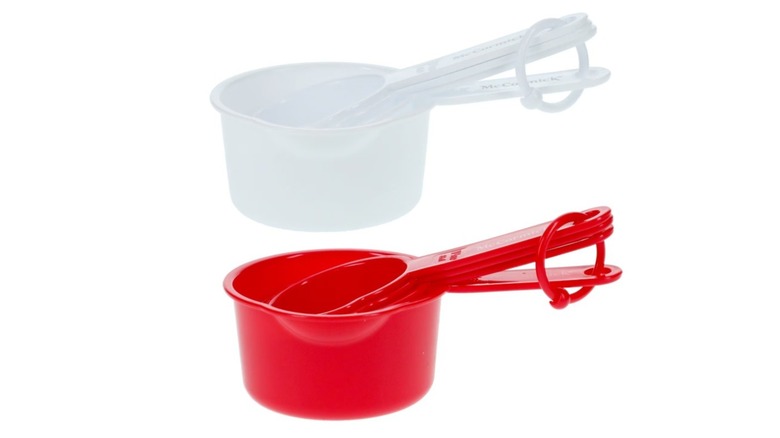 McCormick measuring cups from Dollar Tree