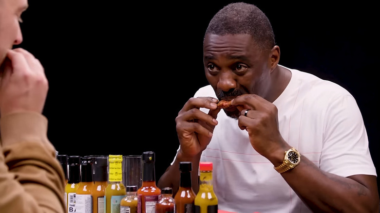 Idris Elba on Hot Ones