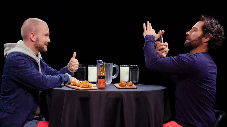 Paul Rudd on Hot Ones