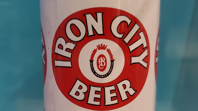 A can of Iron City Beer