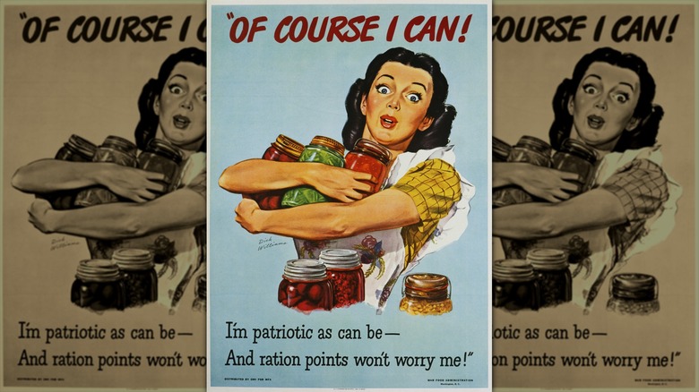 WWII "Of Course I Can" poster