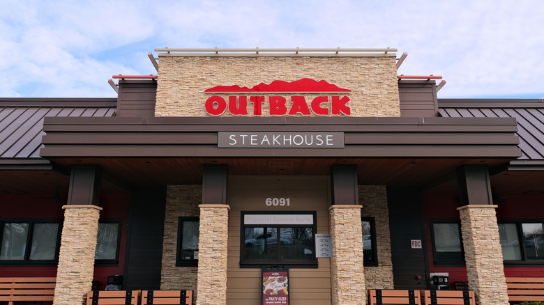 Outback Steakhouse storefront