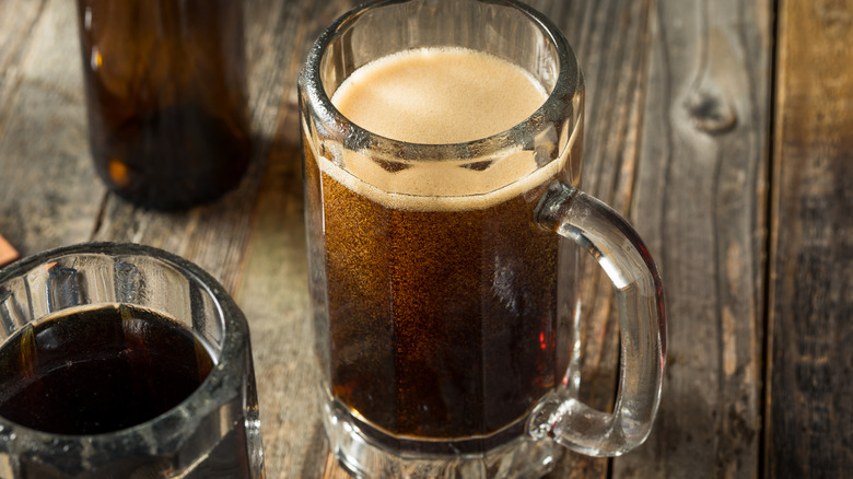mug of birch beer
