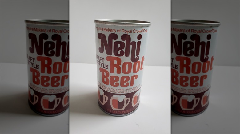 Vintage can of Nehi soda