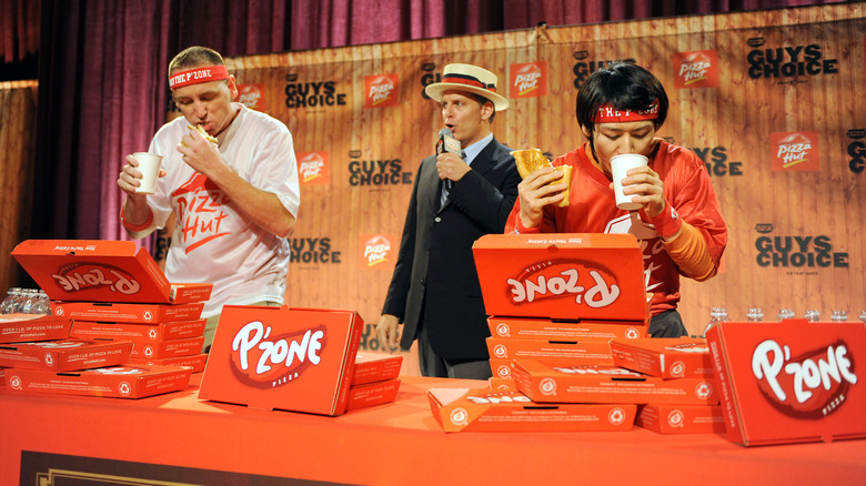 P'Zone competition in 2009 at Pizza Hut in Los Angeles