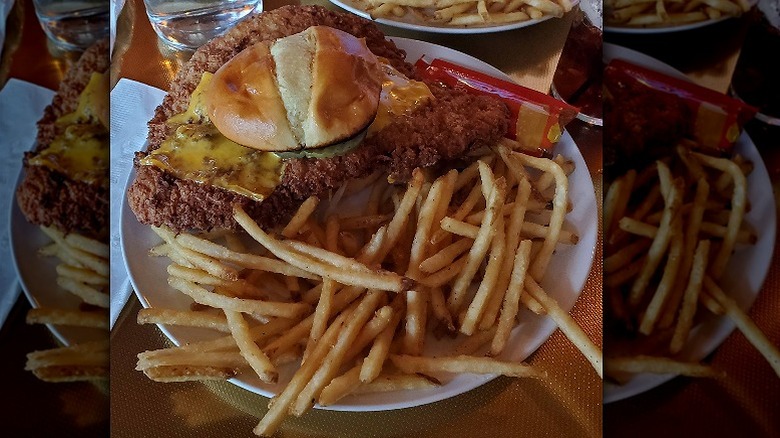 strange bird coconut crusted tenderloin