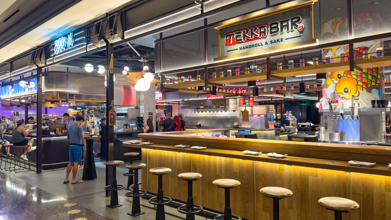 Cosmopolitan hotel's food hall