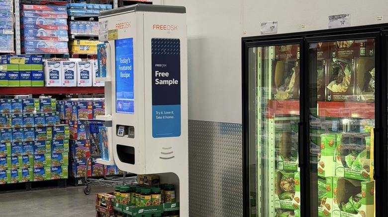 Freeosk machine in Sam's Club