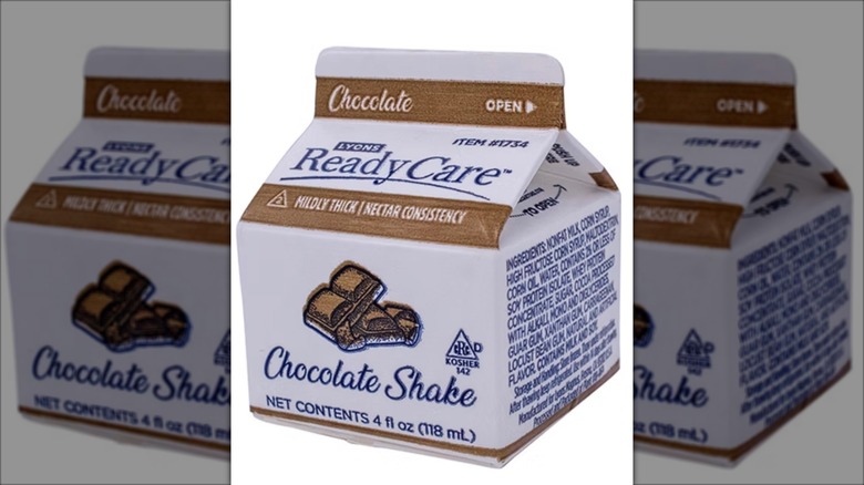 Carton of ReadyCare Chocolate Shake