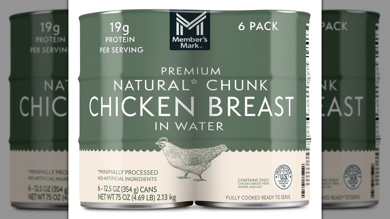 Members Mark canned chicken breast