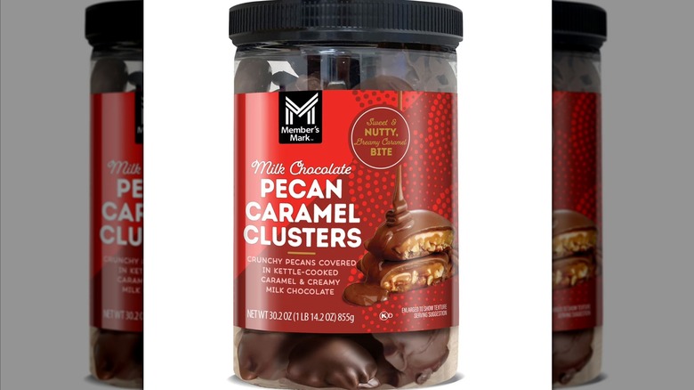 Members Mark chocolate pecan caramel clusters