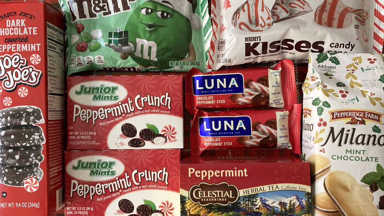 Grocery store peppermint treats